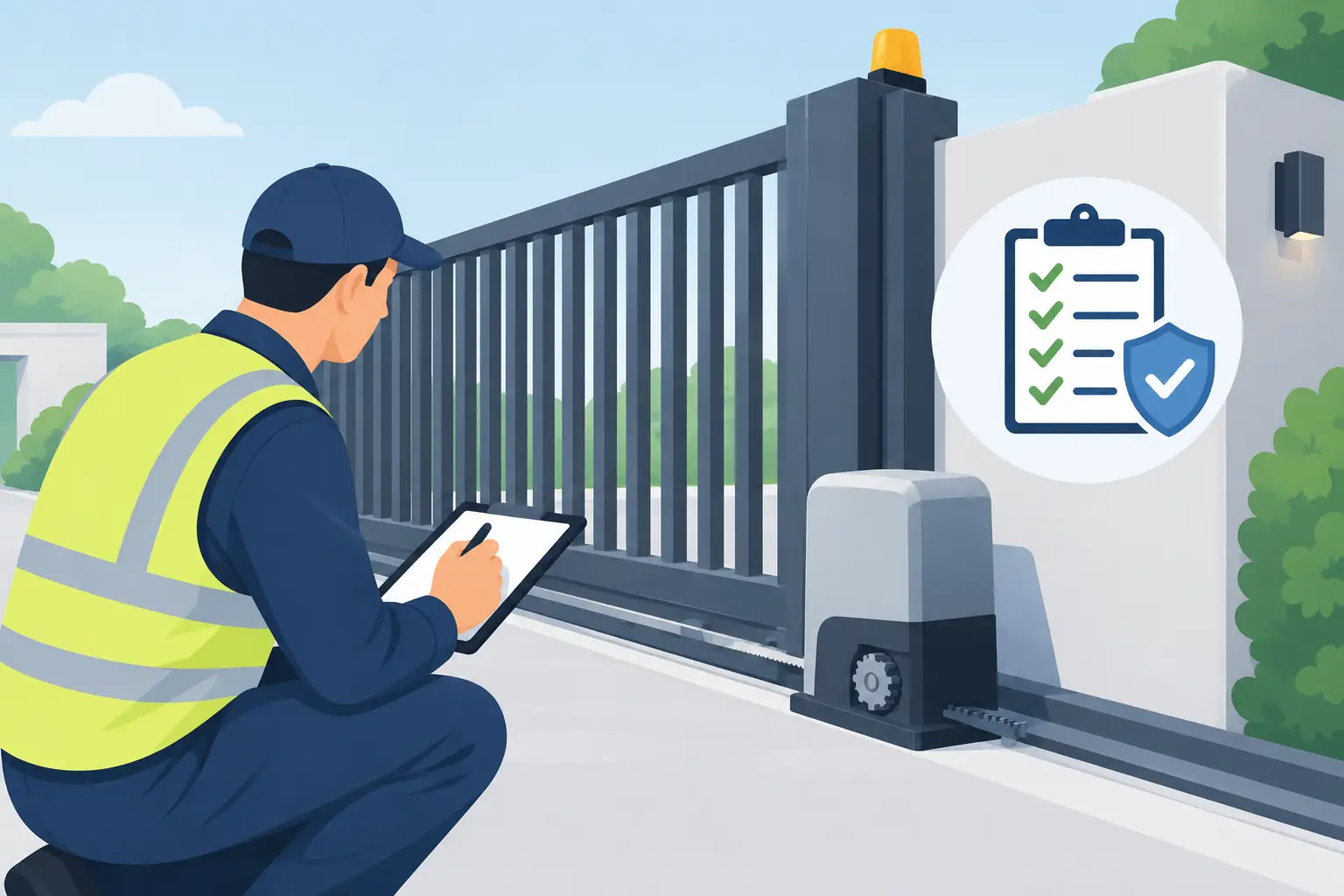 Automated Gate Safety Inspection Checklist