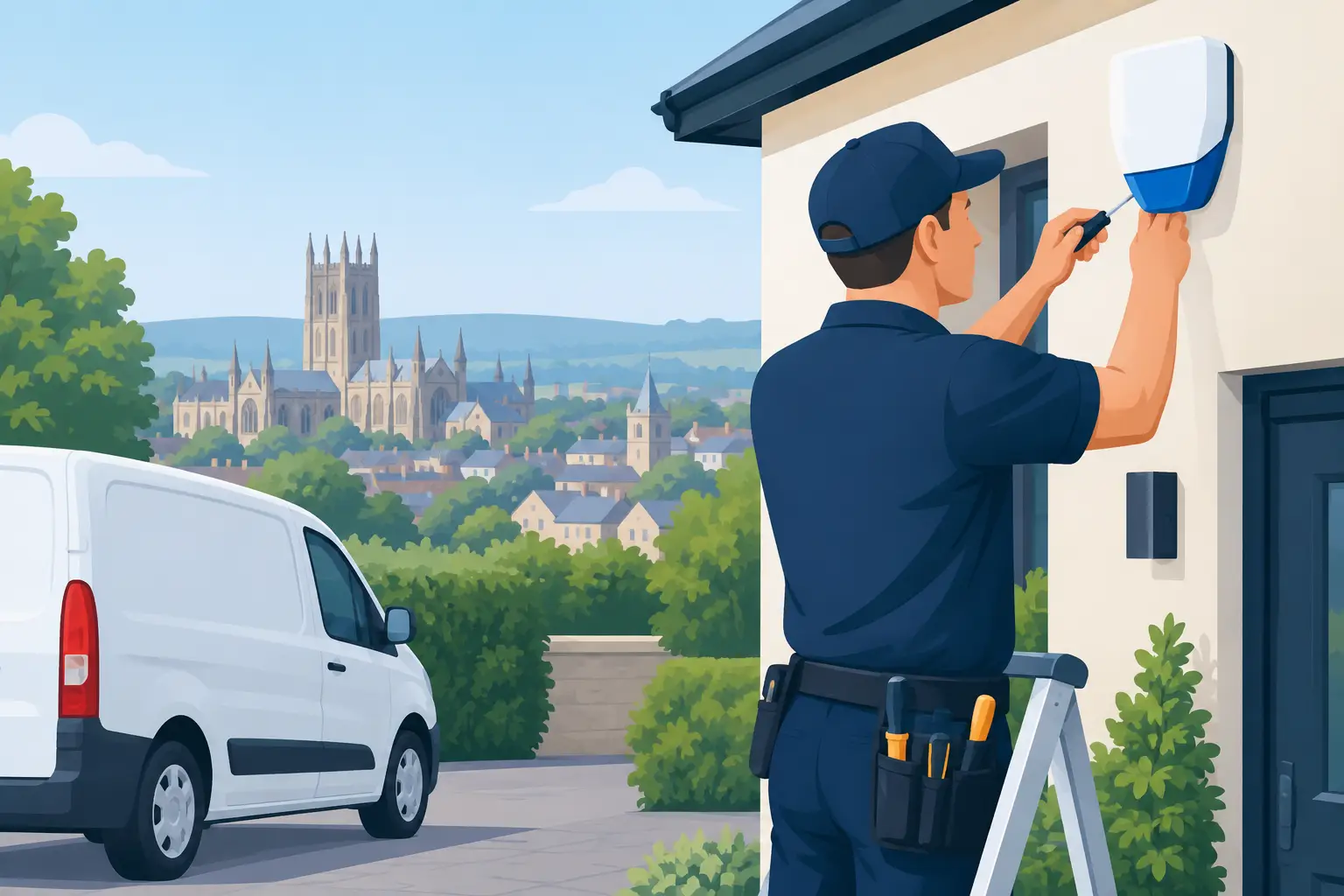 Choosing Burglar Alarm Engineers in Cheltenham