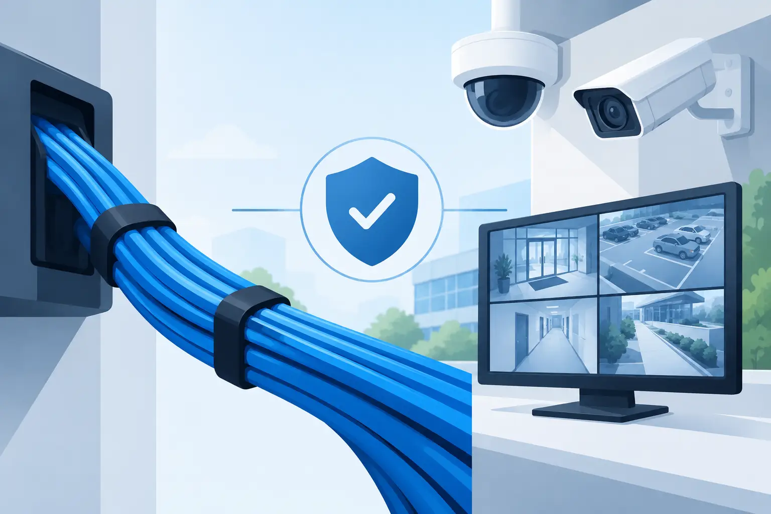 Data Cabling That Keeps Security Systems Reliable