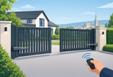 Electric Gate Installation and Automation in Cheltenham