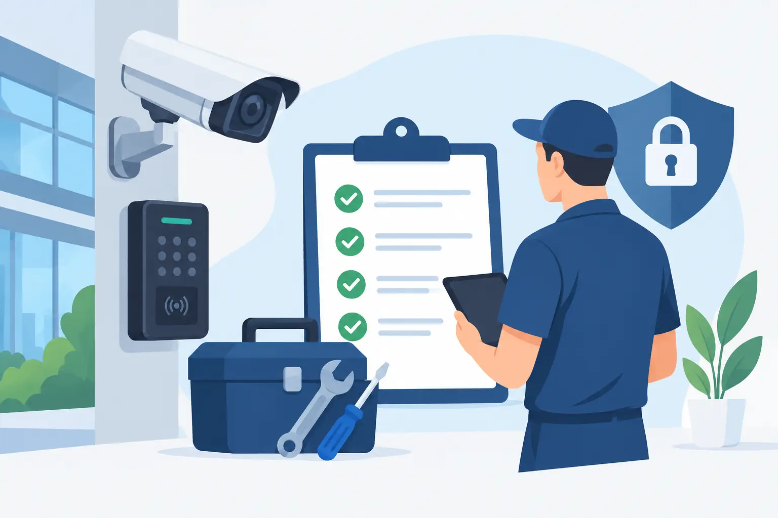 Electronic Security Maintenance Contract Guide