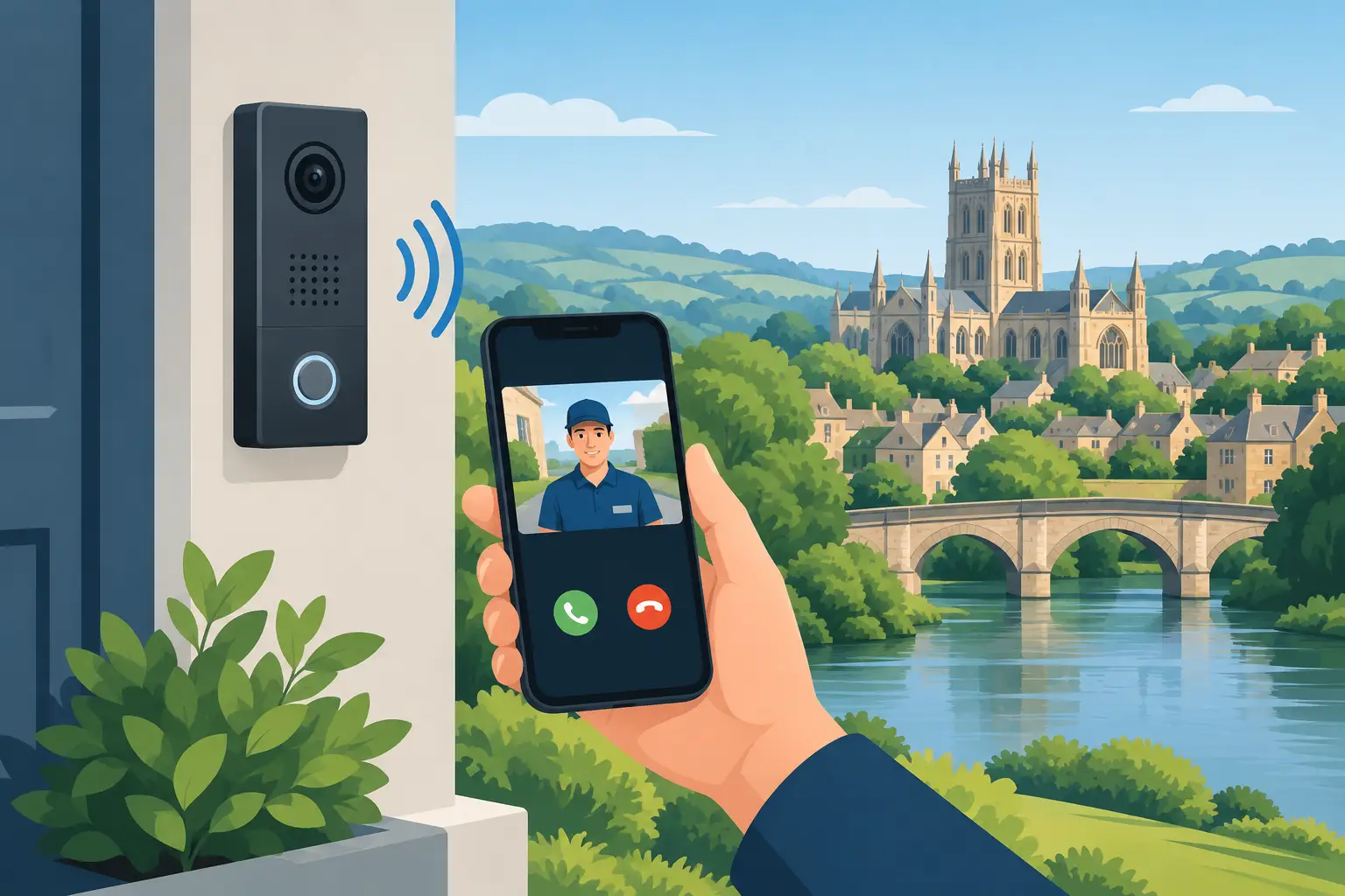 GSM Intercom Installation in Gloucestershire