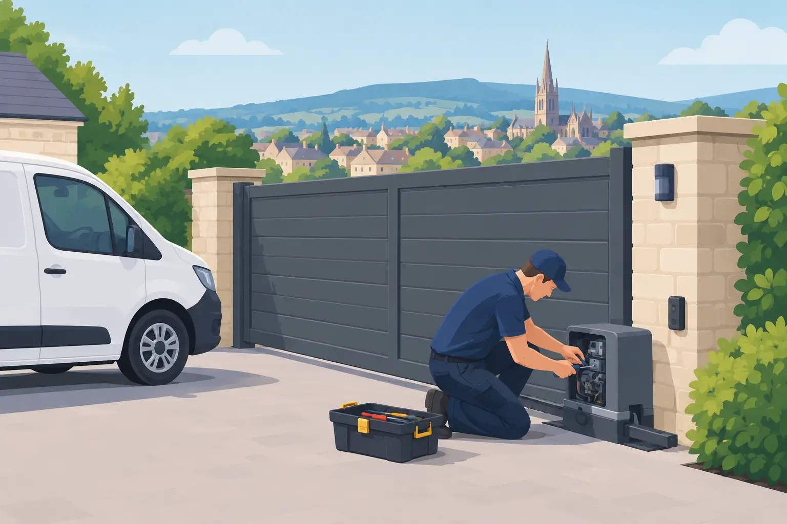 Local Gate Automation Repairs in Cheltenham and Gloucestershire