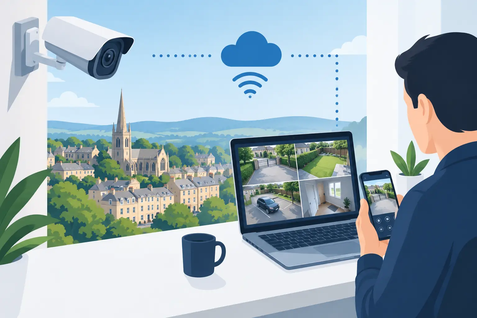 Remote CCTV Viewing Setup Cheltenham Explained