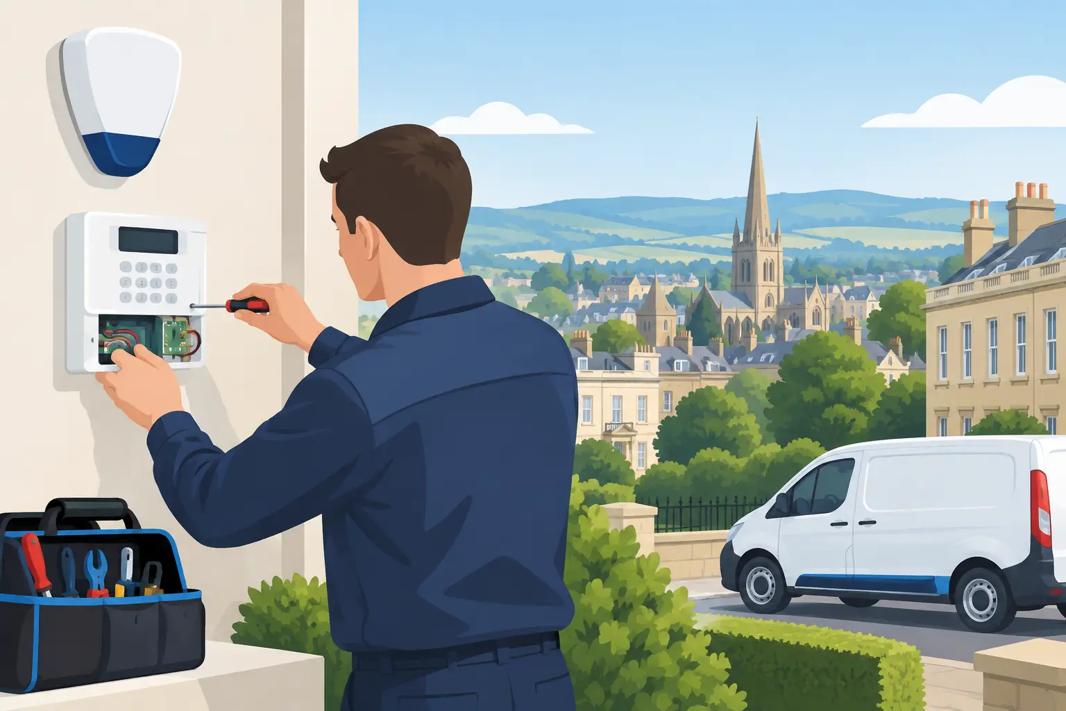 Accenta Alarm Repairs in Cheltenham & Gloucestershire