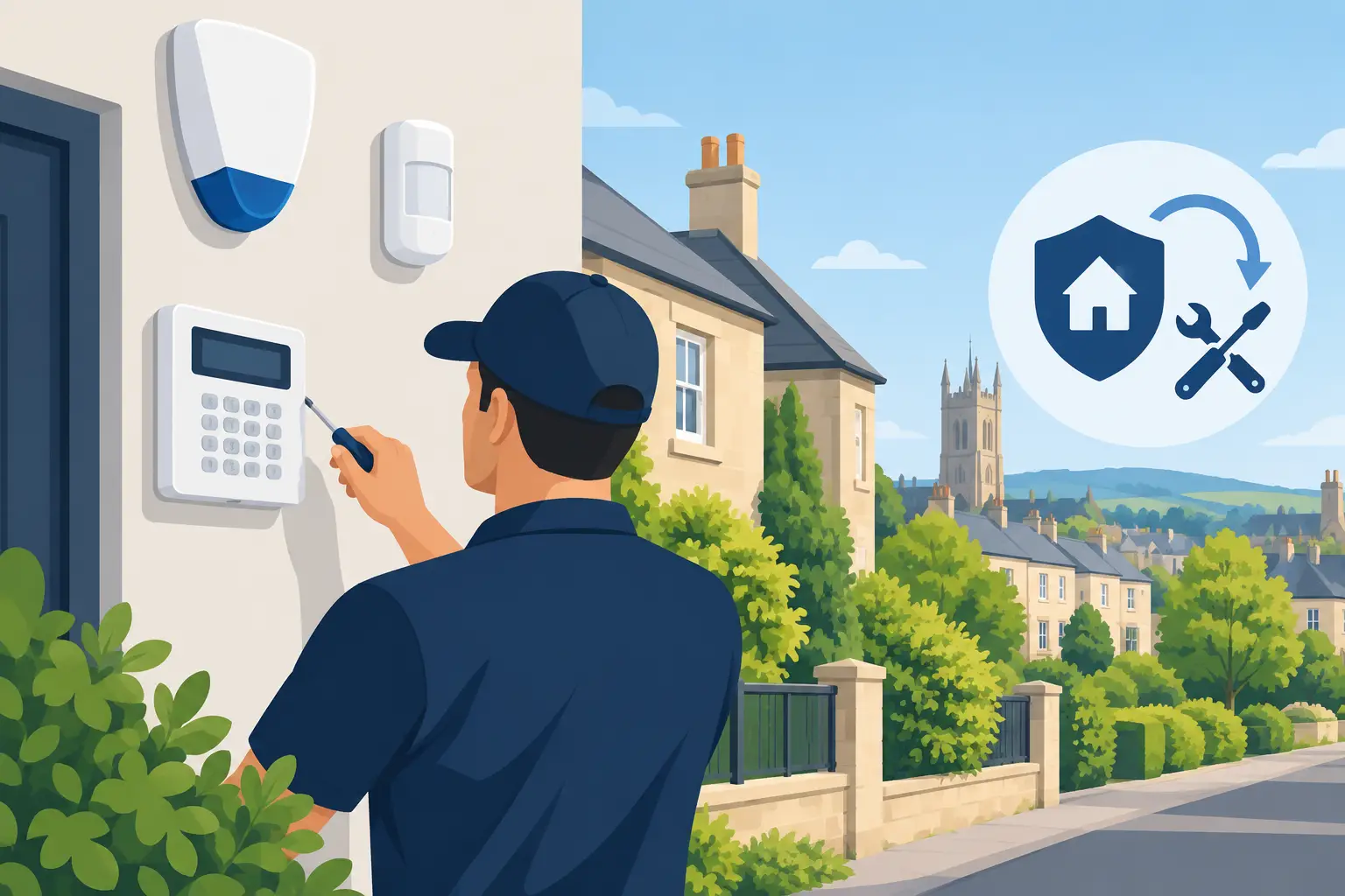 Burglar Alarm Upgrades and Maintenance in Cheltenham
