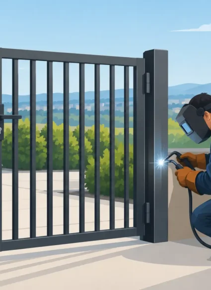 Cheltenham Metal Pedestrian Gate Fabricators