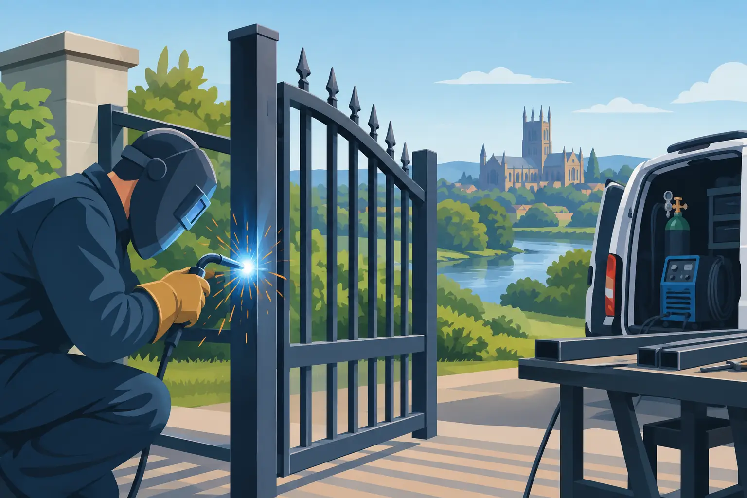 Gate Fabrication and Mobile Welding in Worcestershire