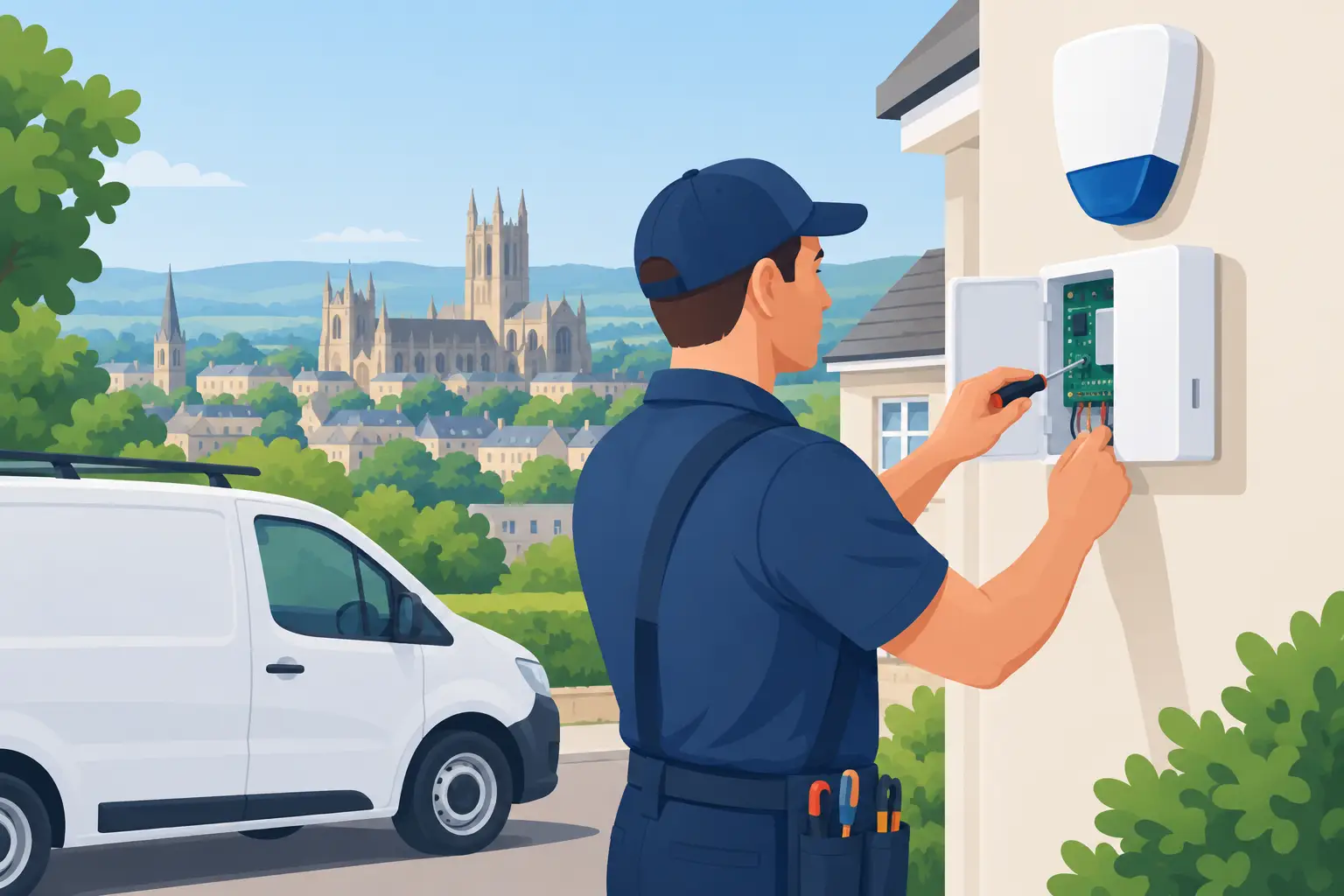 HKC Alarm Repairs in Cheltenham & Gloucestershire