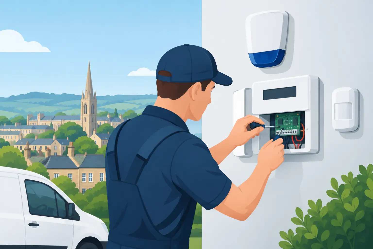Scantronic Alarm Repairs in Cheltenham & Gloucestershire